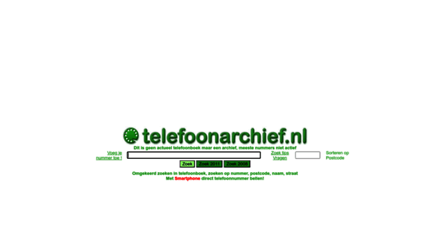 telefoonarchief.nl