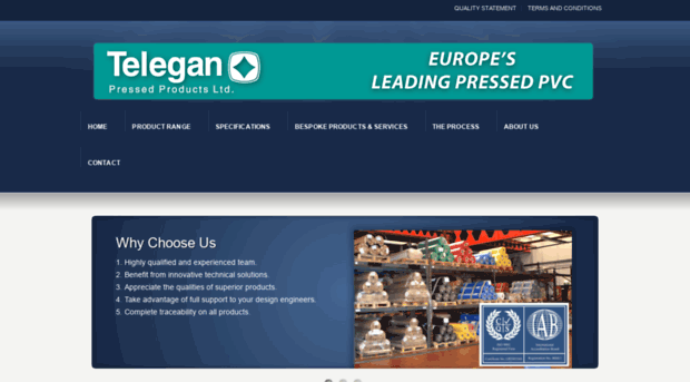 teleganpressedproducts.com