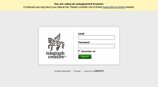 telegraphcreative.harvestapp.com
