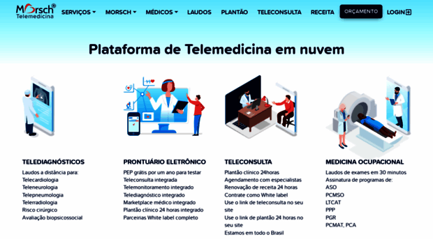 telemedicinamorsch.com.br