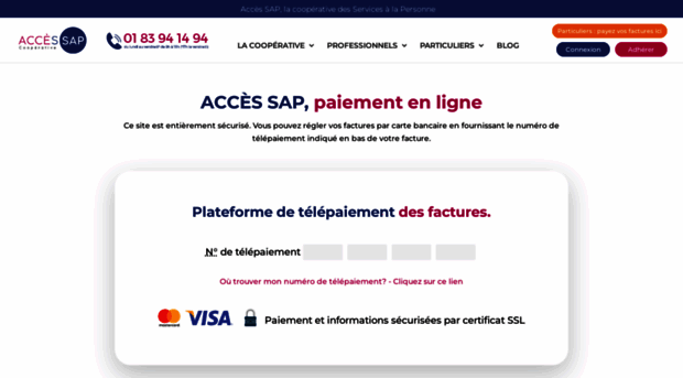 telepaiement.acces-sap.fr