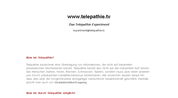 telepathie.tv