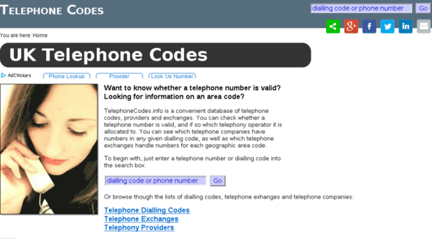 telephonecodes.info