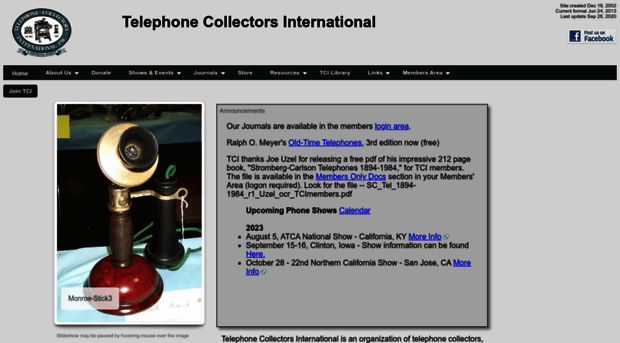 telephonecollectors.org