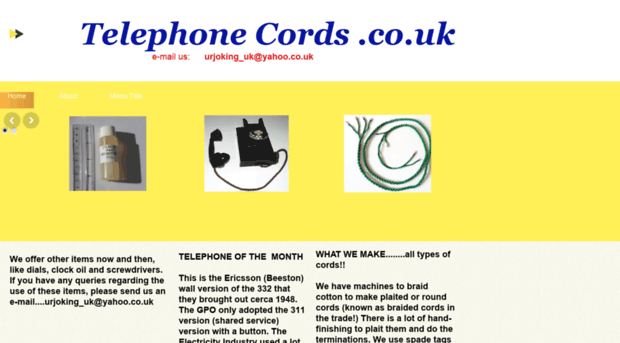 telephonecords.co.uk