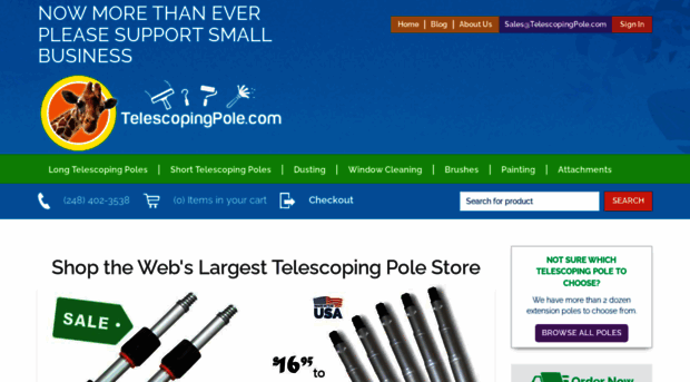 telescopingpole.americommerce.com