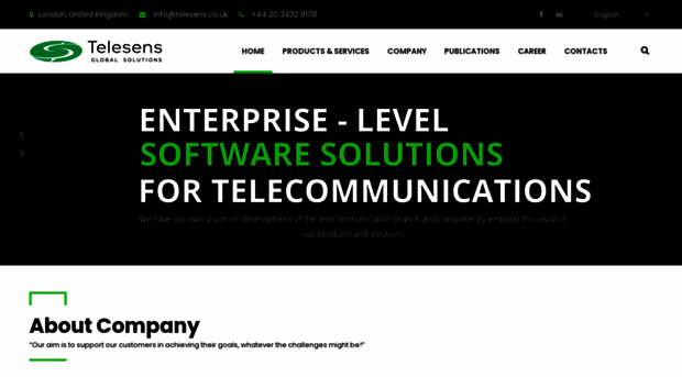 telesens.co.uk