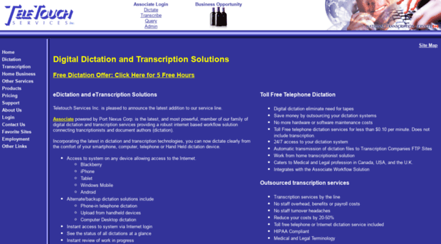 teletouchtranscriptionservices.com