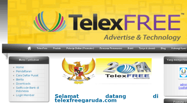 telexfreegaruda.com