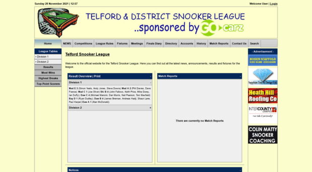 telfordsnooker.com