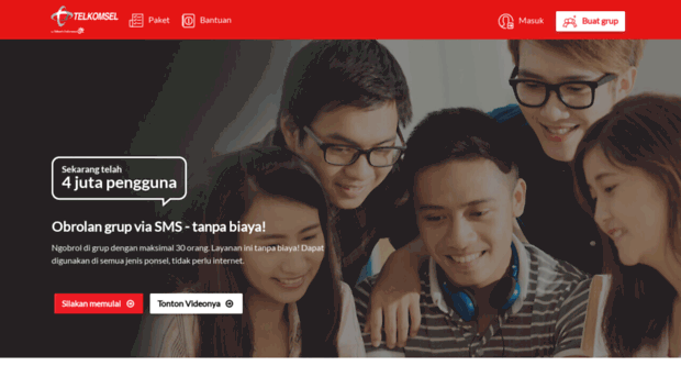 telkomsel.getsmsgroup.com