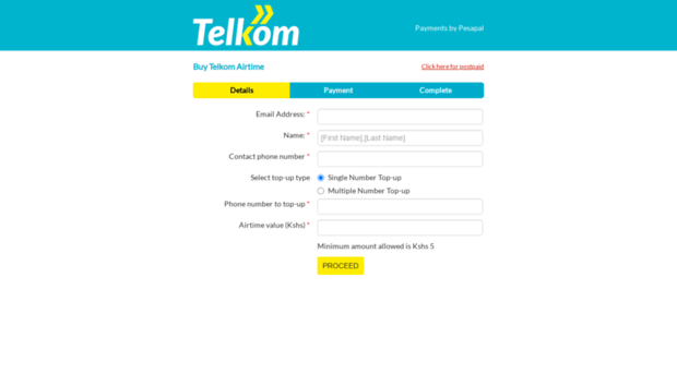 telkomtopup.pesapal.com