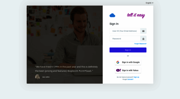 telliteasy.agilecrm.com