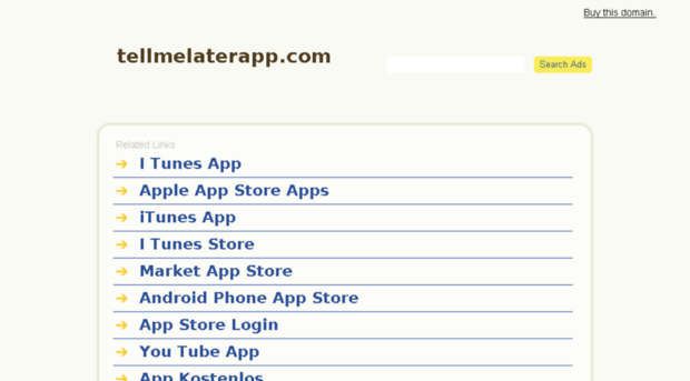 tellmelaterapp.com