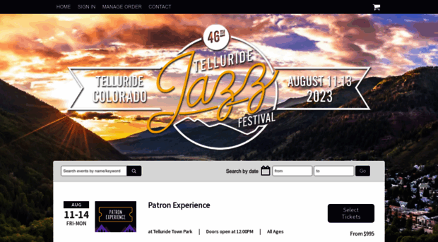 telluridejazz.frontgatetickets.com