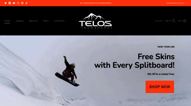 telossnowboards.com