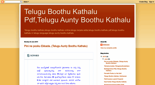 teluguboothukathaluxs.blogspot.com