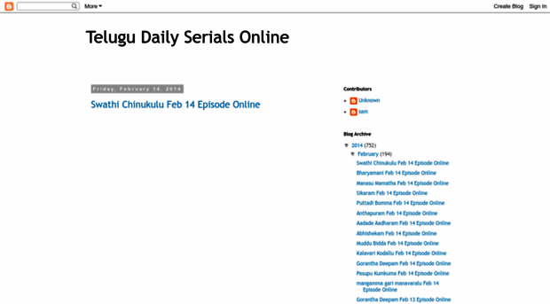 telugudailyserialsonline.blogspot.in