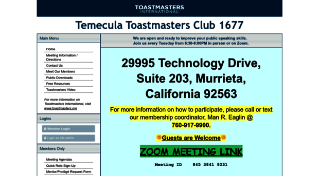 temecula.toastmastersclubs.org