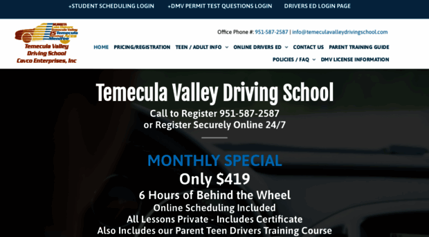 temeculavalleydrivingschool.com