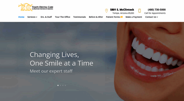 tempedentalcare.com