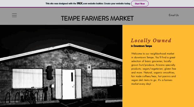 tempefarmersmarket.com