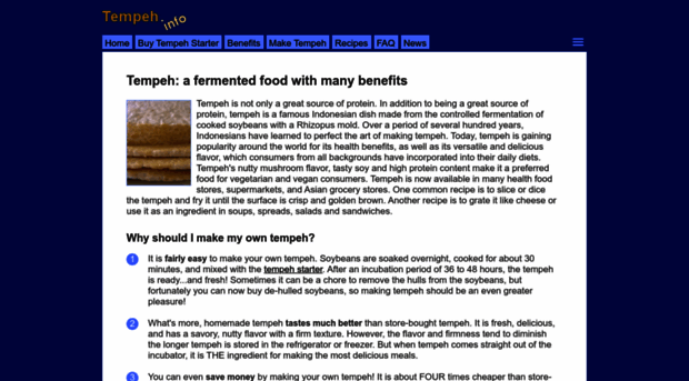 tempeh.info