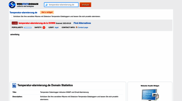 temperatur-alarmierung.de.webstatsdomain.org