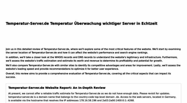 temperatur-server.de.ipaddress.com