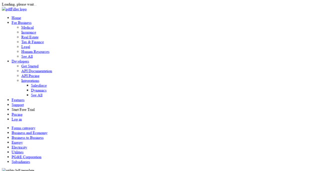 template-for-pge-bill.pdffiller.com