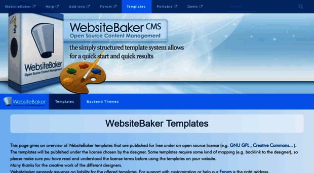 template.websitebaker.org