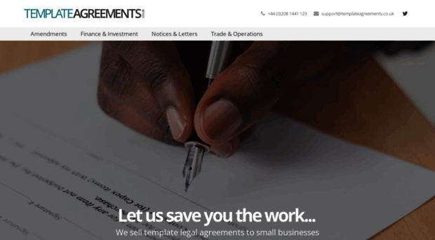 templateagreements.co.uk