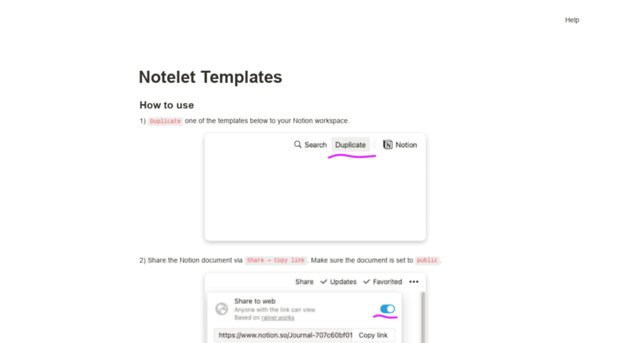 templates.notelet.so