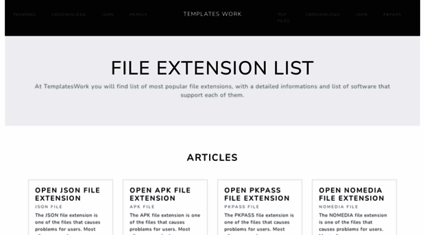use extension list with searchmyfiles software