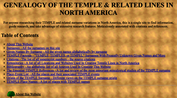 temple-genealogy.com