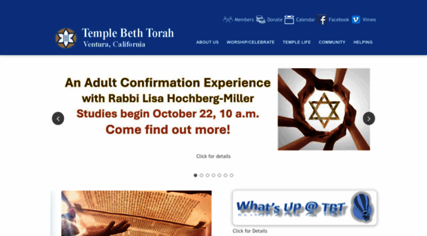 templebethtorah.com