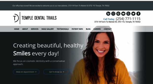 templedentaltrails.com