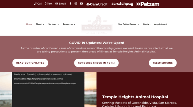 templeheightsanimalhospital.com