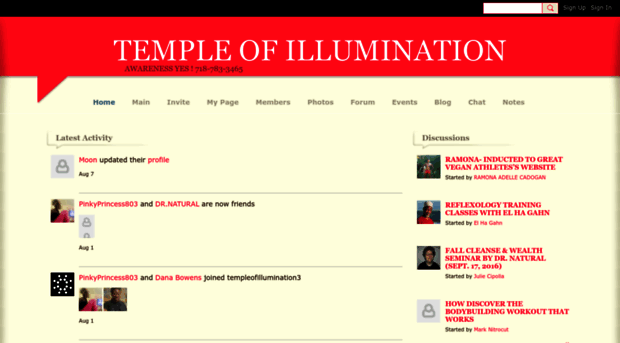 templeofillumination.ning.com