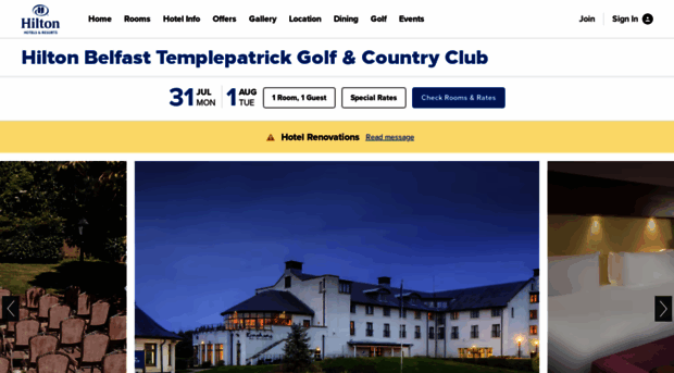 templepatrick.hilton.com