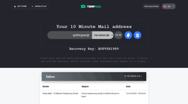 tempmail10.com