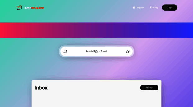 tempmail100.com