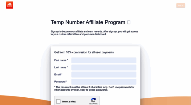 tempnumber.tapfiliate.com