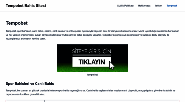 tempobet.fun
