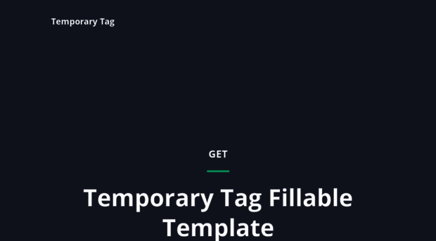 temporary-tag.com