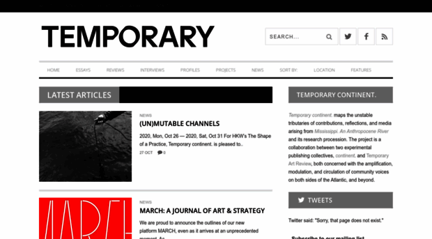 temporaryartreview.com