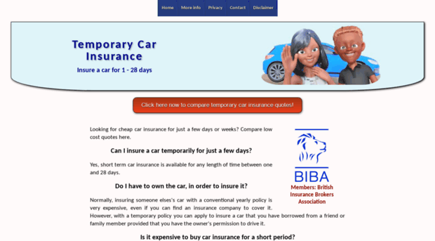 temporarycarinsurance.ws