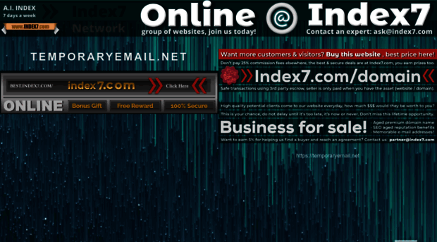 temporaryemail.net