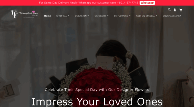 temptationflorist.com