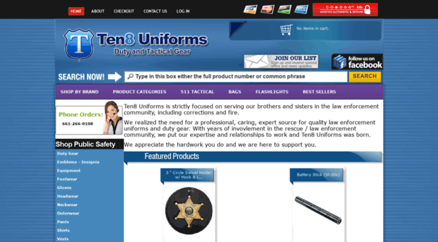 ten8uniforms.com